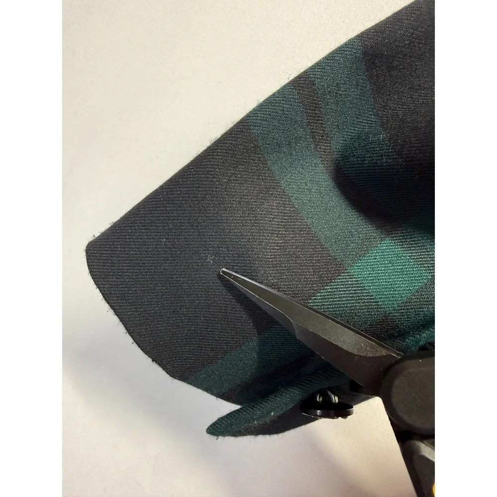 Antonio Melani‎ Blazer Jacket Womens 4 Green Black Plaid Double Breasted Formal